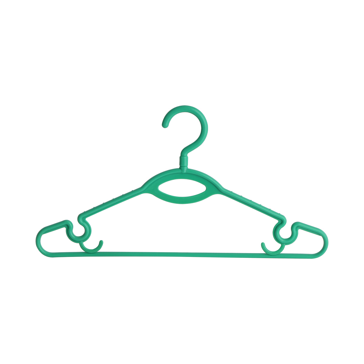 Royalford RF982-H6 Clothes Hanger Set |6 Premium Anti-Skid Plastic Hangers for Shirts, Dresses, Tops & Daily Wardrobe Organization |Durable & Lightweight Storage Solution