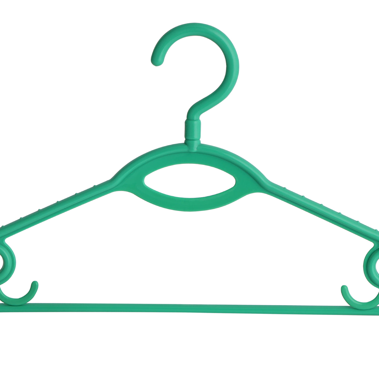 Royalford RF982-H6 Clothes Hanger Set |6 Premium Anti-Skid Plastic Hangers for Shirts, Dresses, Tops & Daily Wardrobe Organization |Durable & Lightweight Storage Solution
