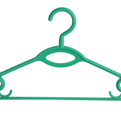 Royalford RF982-H6 Clothes Hanger Set |6 Premium Anti-Skid Plastic Hangers for Shirts, Dresses, Tops & Daily Wardrobe Organization |Durable & Lightweight Storage Solution