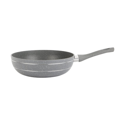 Royalford RF9840BGE 26cm Smart Wokpan | Durable Marble Coating | Forged Aluminium Induction Cookware featuring 3.8mm Thick Base | Soft-Touch Handle | PFOA & PTFE Free