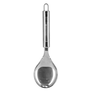 Royalford RF9847 Stainless Steel Rice Spoon | Ergonomic Handle | Durable Rust-Resistant Kitchen Spoon for Serving Rice, Grains, Curries and Everyday Cooking Use