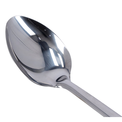 Royalford RF9848 Stainless Steel Serving Spoon | Ergonomic Handle | Durable Rust-Resistant Kitchen Spoon for Cooking, Serving Rice, Curries, Soups and Everyday Use