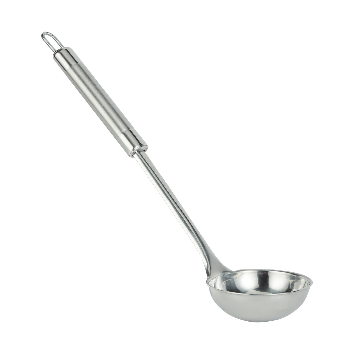 Royalford RF9852 Stainless Steel Soup Ladle | Durable, Rust-Resistant and Comfortable Kitchen Ladle for Serving Soups, Curries, Gravies and Sauces with Strong Handle