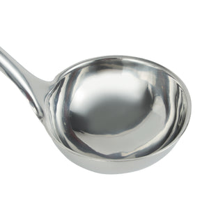 Royalford RF9852 Stainless Steel Soup Ladle | Durable, Rust-Resistant and Comfortable Kitchen Ladle for Serving Soups, Curries, Gravies and Sauces with Strong Handle