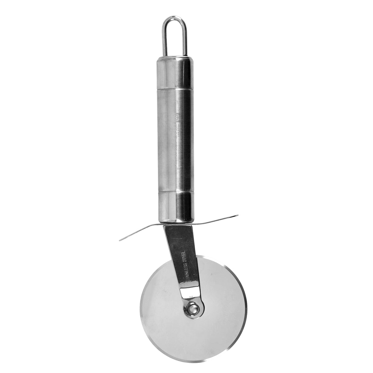 Royalford RF9853 Stainless Steel Pizza Cutter | Ultra-Sharp Pizza Wheel with Ergonomic Handle | Rust-Resistant & Dishwasher Safe Kitchen Tool for Easy Slicing Every Time