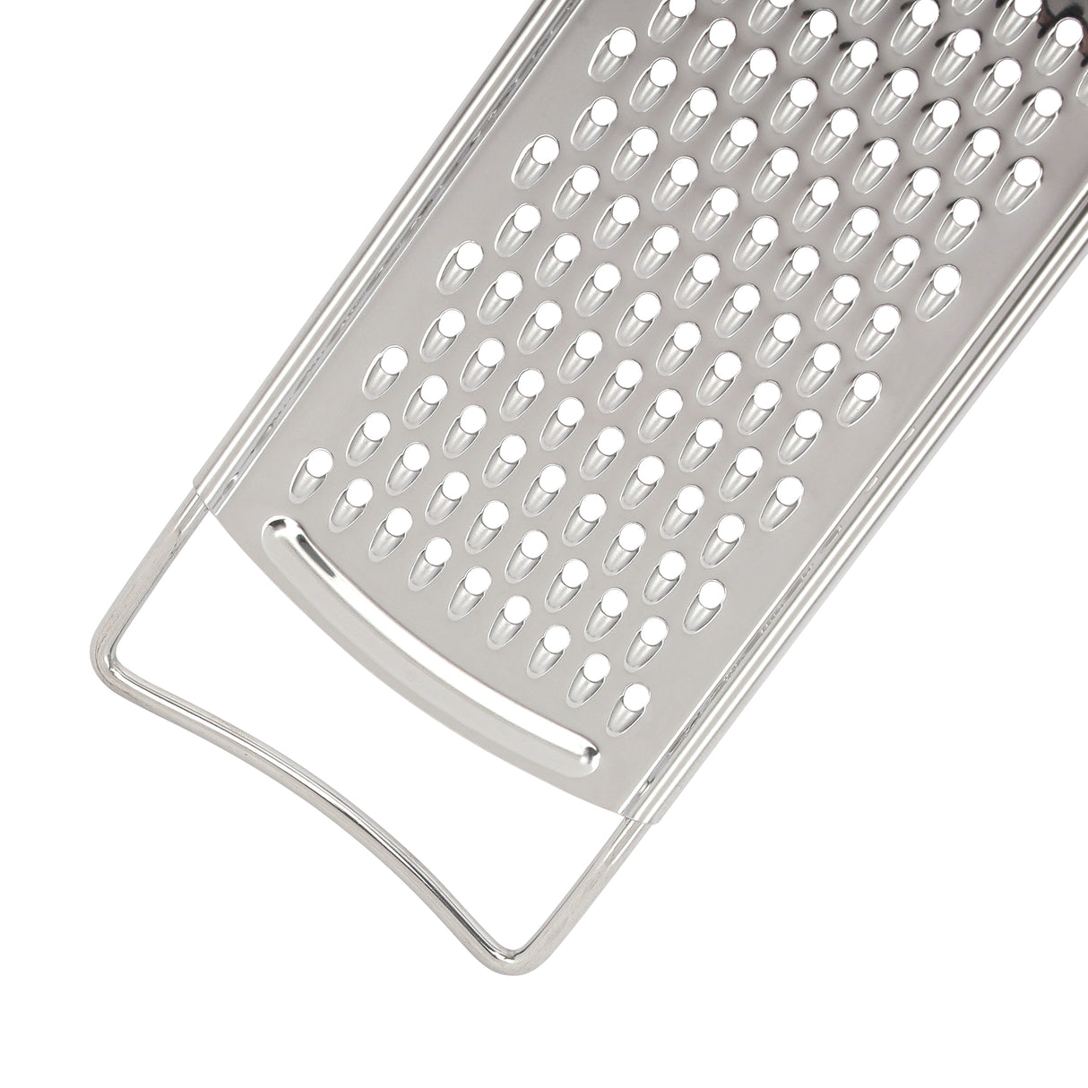 Royalford RF9855 Stainless Steel Ginger Grater | Sharp Handheld Kitchen Grater for Ginger, Garlic, Cheese, Lemon Zest & Vegetables | Comfortable Grip | Rust-Resistant