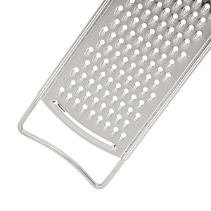 Royalford RF9855 Stainless Steel Ginger Grater | Sharp Handheld Kitchen Grater for Ginger, Garlic, Cheese, Lemon Zest & Vegetables | Comfortable Grip | Rust-Resistant