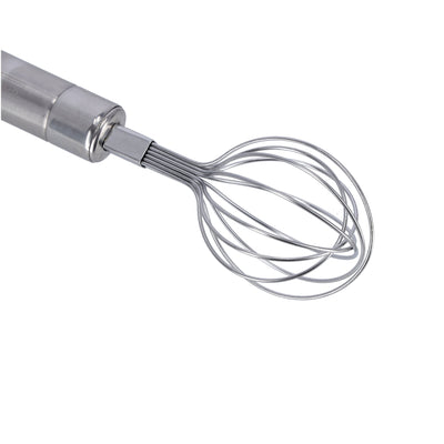 Royalford RF9863 Stainless Steel Whisk | Durable Food Grade Kitchen Whisk for Beating, Whipping, Mixing & Baking | Comfortable Handle & Strong Wire Design for Daily Use