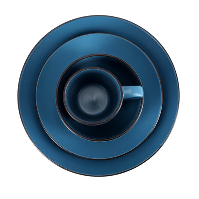 Royalford RF9869 16-Piece Stoneware Dinner Set | Premium Ceramic Dining Set | Dishwasher, Oven & Freezer Safe | Elegant & Modern Tableware | Perfect  for Home & Guests