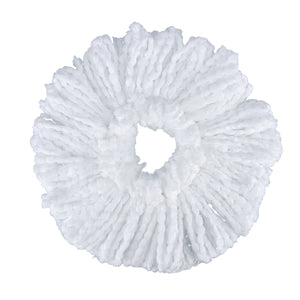 Royalford RF9871 42cm Microfiber Mop Head | Super Absorbent Fibers for Scratch-Free Cleaning| Ideal for Wood, Tile & Marble Floors| Durable & Easy to Clean Replacement