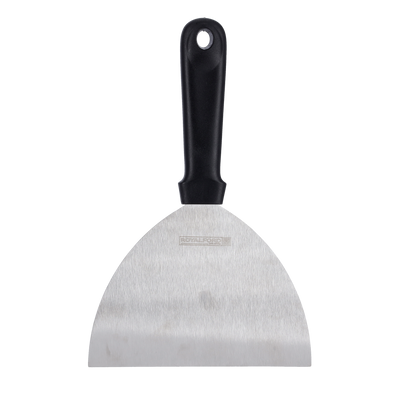 Royalford RF9872 Kitchen Scraper |  Stainless Steel Blade & Ergonomic PP Handle for Dough Scraping, Baking, Food Transfer, Countertop Cleaning & Daily Kitchen Use