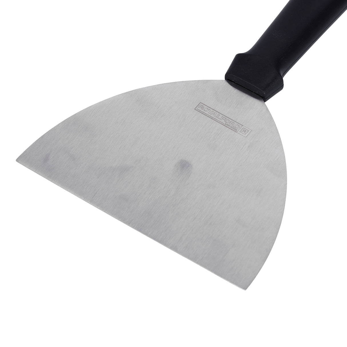 Royalford RF9872 Kitchen Scraper |  Stainless Steel Blade & Ergonomic PP Handle for Dough Scraping, Baking, Food Transfer, Countertop Cleaning & Daily Kitchen Use