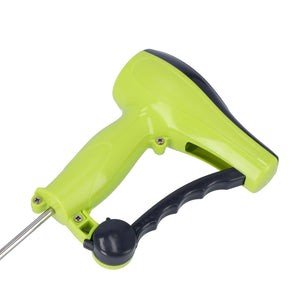 Royalford RF9877 Hand Blender | 5X Faster Heavy Duty Gear System | 100 Percent Stainless Steel Blade | Manual Blender for Smoothies & Dips Sauces| Perfect For Easy Mixing