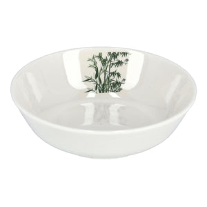Royalford RF9890 Melamine Serving Bowl 6 Inch | Durable Break Resistant Lightweight Tableware | Stylish Bamboo Design Bowl for Daily Dining, Serving Snacks, Rice & Salads