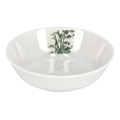Royalford RF9890 Melamine Serving Bowl 6 Inch | Durable Break Resistant Lightweight Tableware | Stylish Bamboo Design Bowl for Daily Dining, Serving Snacks, Rice & Salads