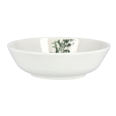 Royalford RF9890 Melamine Serving Bowl 6 Inch | Durable Break Resistant Lightweight Tableware | Stylish Bamboo Design Bowl for Daily Dining, Serving Snacks, Rice & Salads