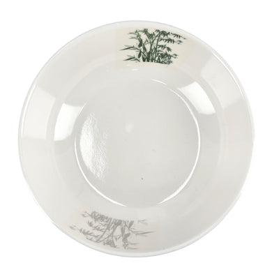 Royalford RF9890 Melamine Serving Bowl 6 Inch | Durable Break Resistant Lightweight Tableware | Stylish Bamboo Design Bowl for Daily Dining, Serving Snacks, Rice & Salads