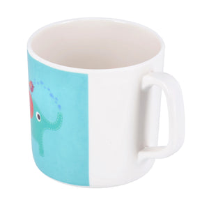 Royalford RF9920 Kids Melamine Cup with Handle & Secure Lid | Durable Break-Resistant Children Drinking Cup | Safe, Lightweight, Freezer Safe &  Dishwasher Friendly