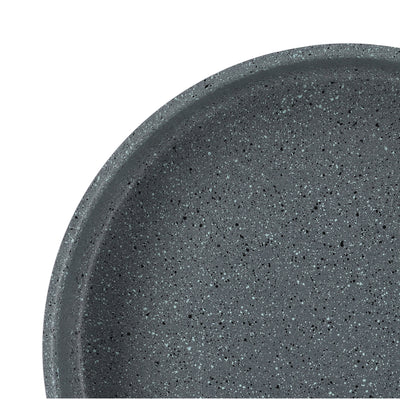 Royalford RF9924 36cm Round Granite Coated Aluminium Baking Pan | 2.0mm Thick | Oven Safe Bakeware | Premium Granite Coating | High-Quality Aluminium Body | Easy to Clean