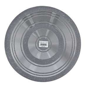 Royalford RF9924 36cm Round Granite Coated Aluminium Baking Pan | 2.0mm Thick | Oven Safe Bakeware | Premium Granite Coating | High-Quality Aluminium Body | Easy to Clean