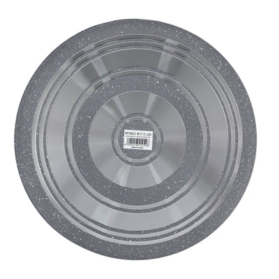 Royalford RF9924 36cm Round Granite Coated Aluminium Baking Pan | 2.0mm Thick | Oven Safe Bakeware | Premium Granite Coating | High-Quality Aluminium Body | Easy to Clean