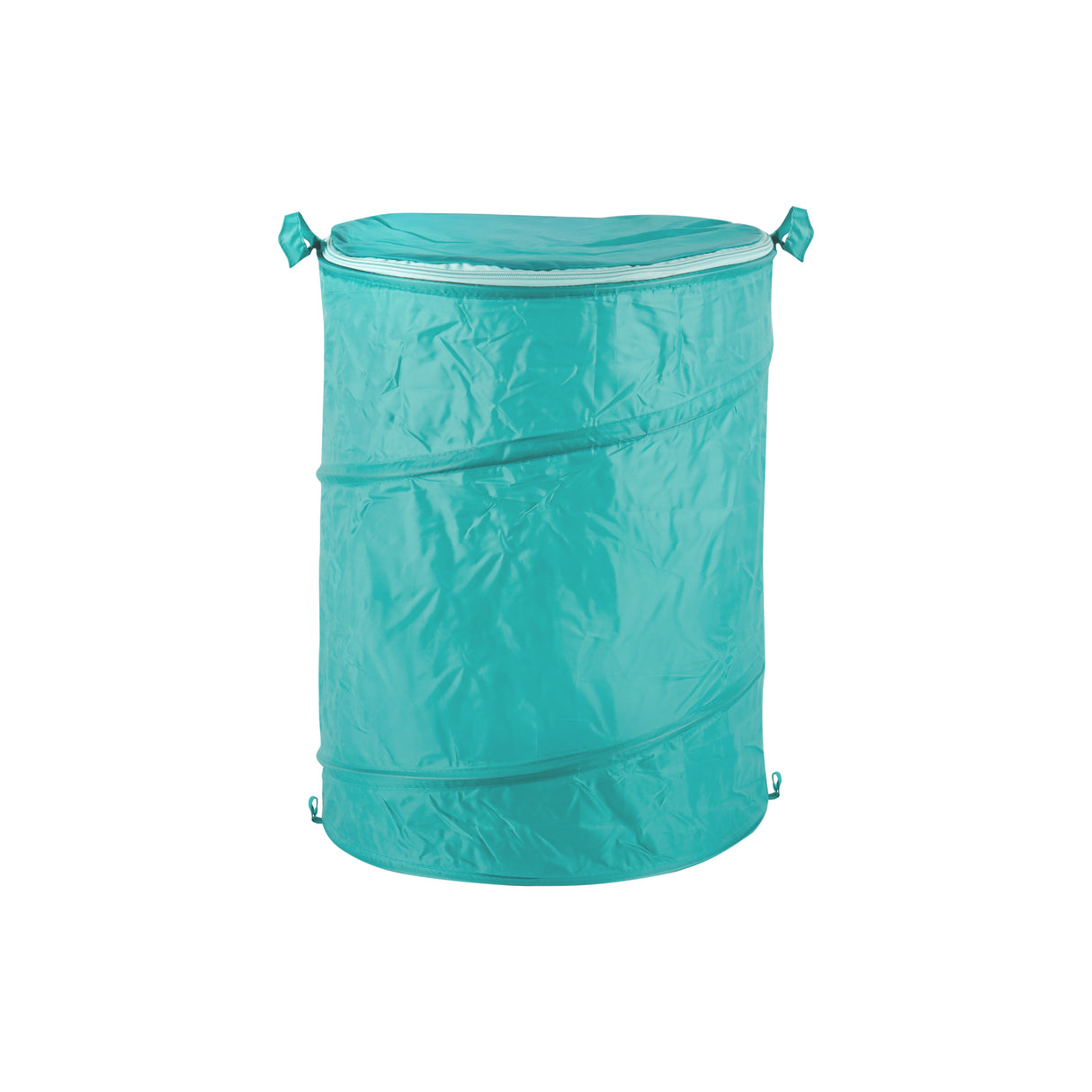 Royalford RF9955 Laundry Hamper with Zipper | Large Capacity Foldable Clothes Basket | Durable Fabric Laundry Bin | Secure Lid for Home, Bedroom, Dorm & Everyday Storage