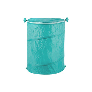 Royalford RF9955 Laundry Hamper with Zipper | Large Capacity Foldable Clothes Basket | Durable Fabric Laundry Bin | Secure Lid for Home, Bedroom, Dorm & Everyday Storage