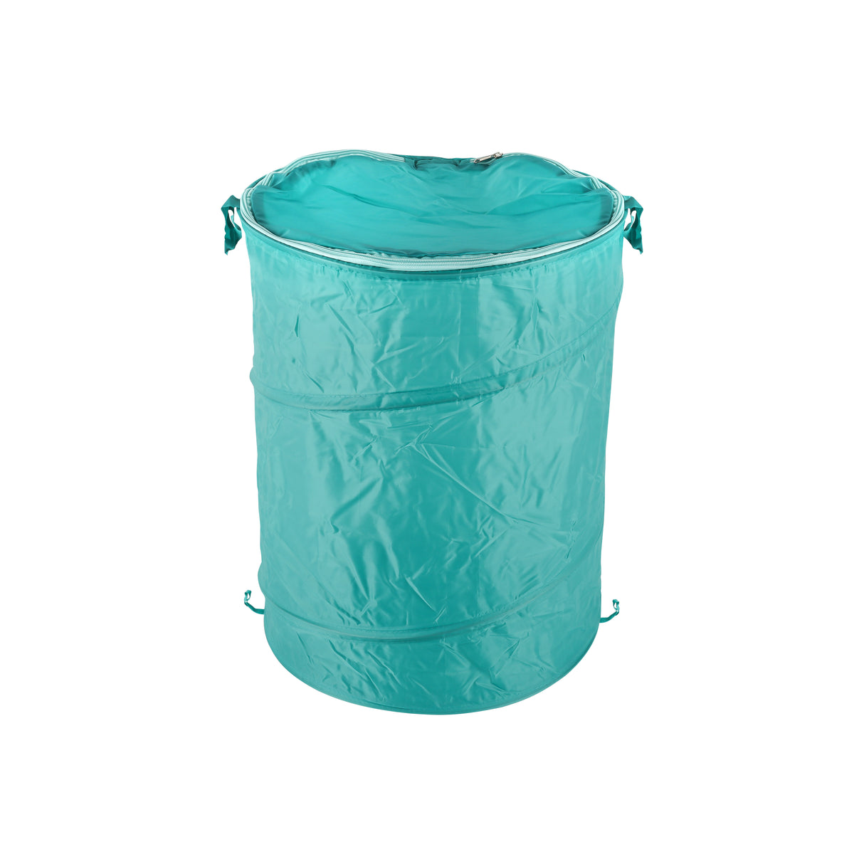 Royalford RF9955 Laundry Hamper with Zipper | Large Capacity Foldable Clothes Basket | Durable Fabric Laundry Bin | Secure Lid for Home, Bedroom, Dorm & Everyday Storage