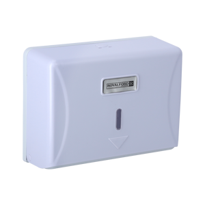 Royalford RF9958 Paper Towel Dispenser | Durable Hygienic Space-Saving Design | Wall Mounted Water-Resistant ABS Body for Bathroom, Restaurant, Lavatory & Hospital Use