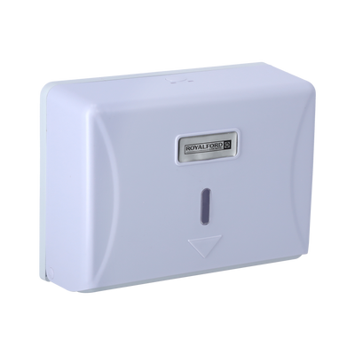 Royalford RF9958 Paper Towel Dispenser | Durable Hygienic Space-Saving Design | Wall Mounted Water-Resistant ABS Body for Bathroom, Restaurant, Lavatory & Hospital Use