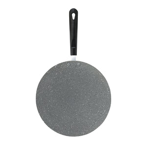 Royalford RF9992 Smart Granite Series Tawa 28cm | 5 Layer Granite Non-Stick Forged Aluminium Tawa with Coating | Heat Resistant Exterior & Heavy Duty Bakelite Handle