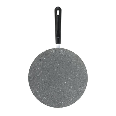 Royalford RF9992 Smart Granite Series Tawa 28cm | 5 Layer Granite Non-Stick Forged Aluminium Tawa with Coating | Heat Resistant Exterior & Heavy Duty Bakelite Handle