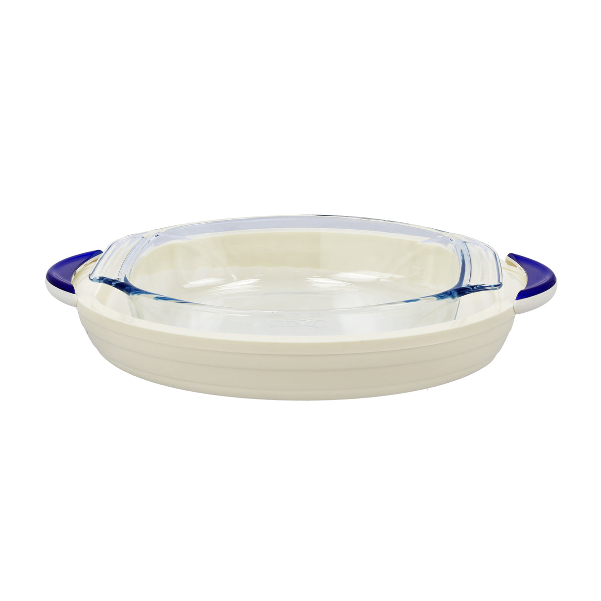 Royalford RF9995 Zenex 3.2L Insulated Oval Hot Pot with Borosilicate Glass Container | Super PU Insulation | Hygienic, stain-resistant, and odour-free glass container