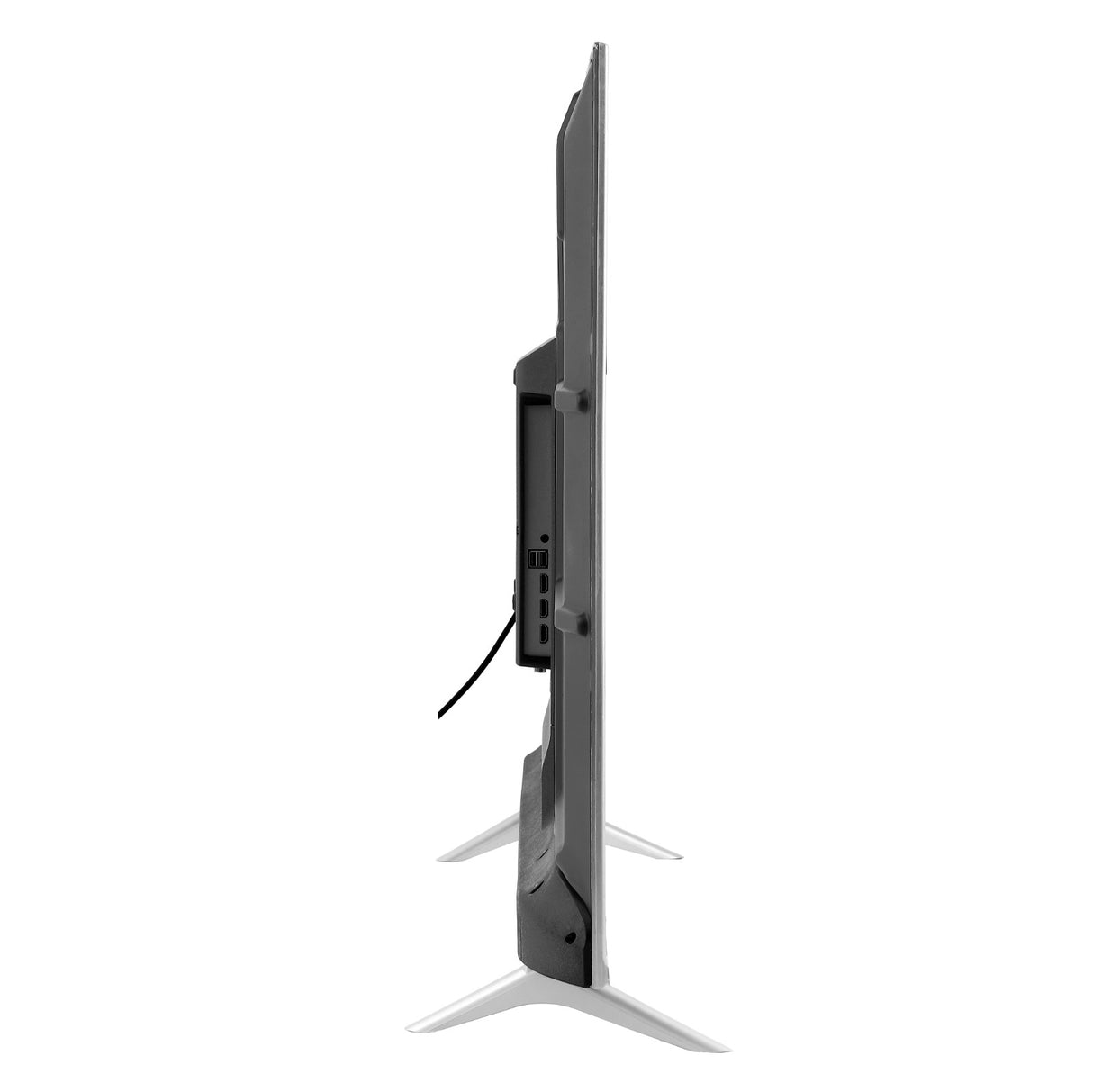 Geepas 65" Ultra HD LED TV- GLED6569SWUHD/ Gaming Supported, User Friendly with Voice Assistant/ with Remote Control, HDMI and USB Ports/ Bluetooth, App Store, Apple AirPlay/ Slim Design