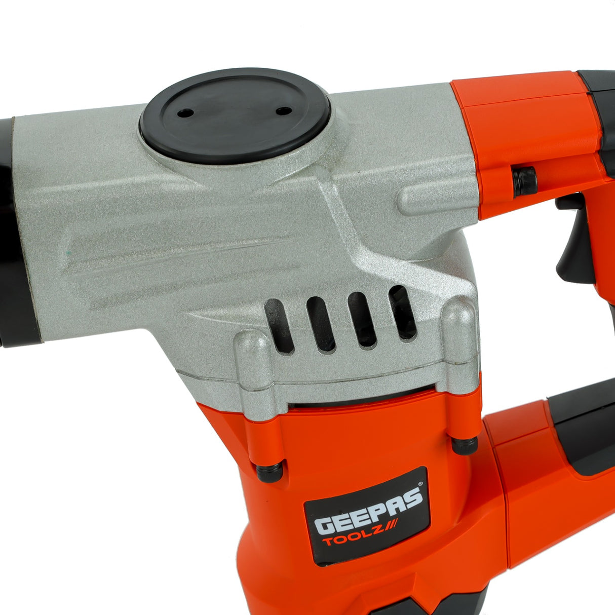 Geepas 1300W Chipping Hammer, 3800 IPM, SDS Max, Ergonomic Grip – GCH1370-240