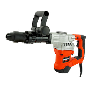 Geepas 1300W Chipping Hammer, 3800 IPM, SDS Max, Ergonomic Grip – GCH1370-240
