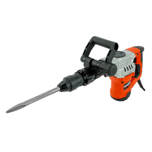 Geepas 1300W Chipping Hammer, 3800 IPM, SDS Max, Ergonomic Grip – GCH1370-240