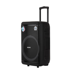 Geepas Rechargeable Speaker GMS11158 | 60000W PMPO | Bluetooth, Mic, RGB Light