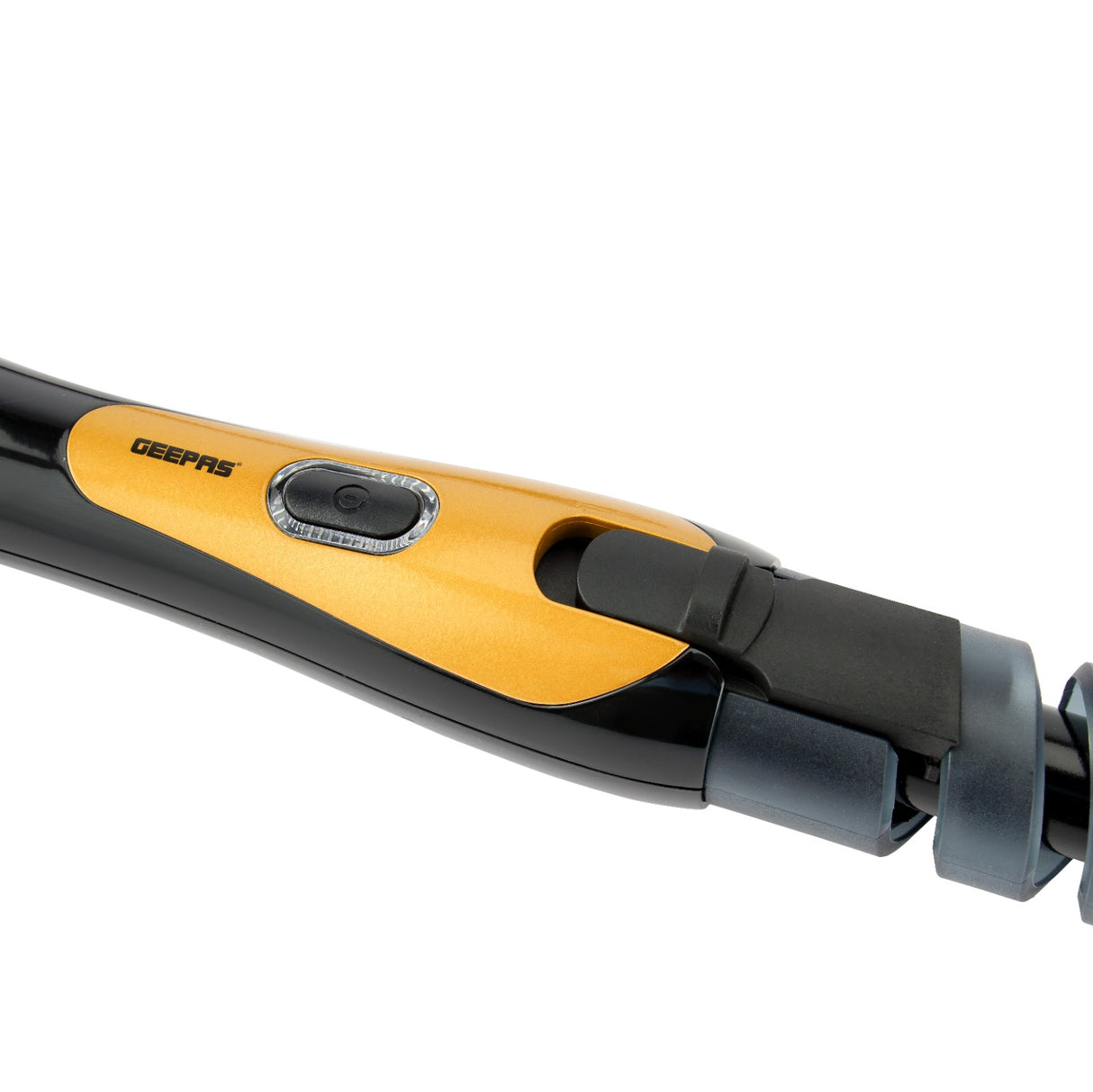 Geepas GH8656 Hair Curler - Auto Curling with Heat Setting 180C-200C | 25W  | Safe Styling Hair with Ceramic Barrel |  360-Degree Swivel Cord | 2 Years Warranty