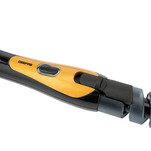 Geepas GH8656 Hair Curler - Auto Curling with Heat Setting 180C-200C | 25W  | Safe Styling Hair with Ceramic Barrel |  360-Degree Swivel Cord | 2 Years Warranty