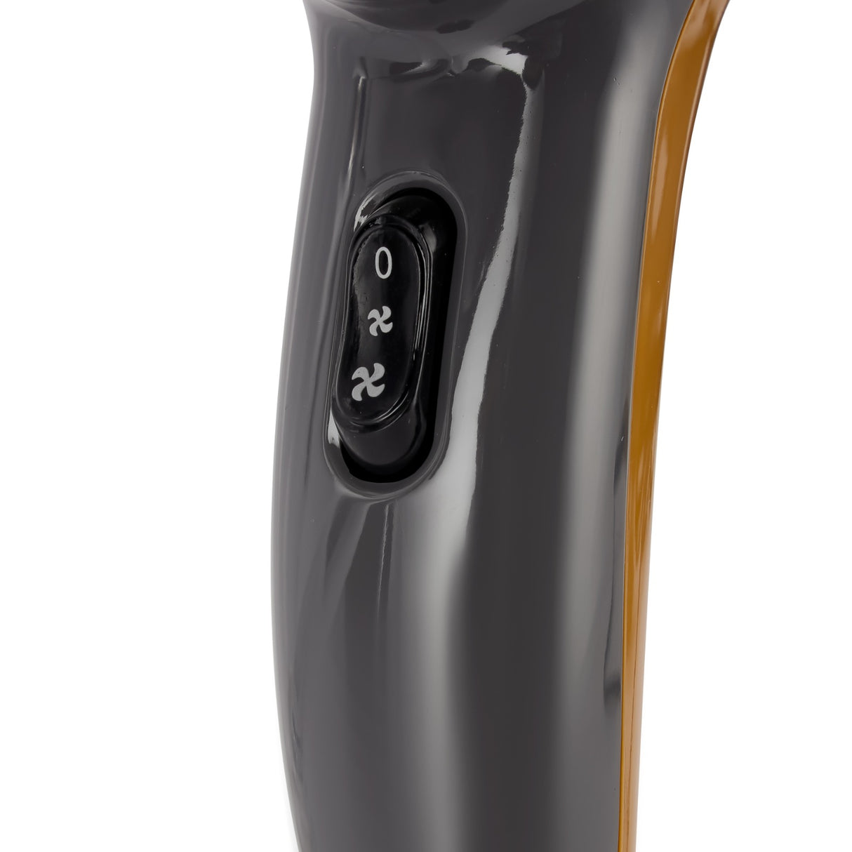 Geepas 1200W Hair Dryer GHD86077 | 2 Speed & 2 Heat Settings, Quiet Sound |With Concentrator for Quick Drying, Hang-Up Hook for Easy Storage |Black & Gold, 2Year Warranty