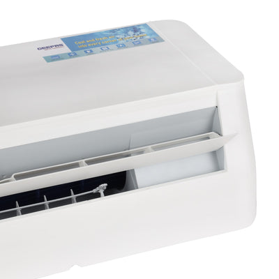 Geepas GACS1820PCUE 1.5 Ton Split Air Conditioner | 19000 BTU High-Efficiency Cooling | Self-Cleaning|  4D Air Flow |  Golden Fin Protection |  5-Year Compressor Warranty
