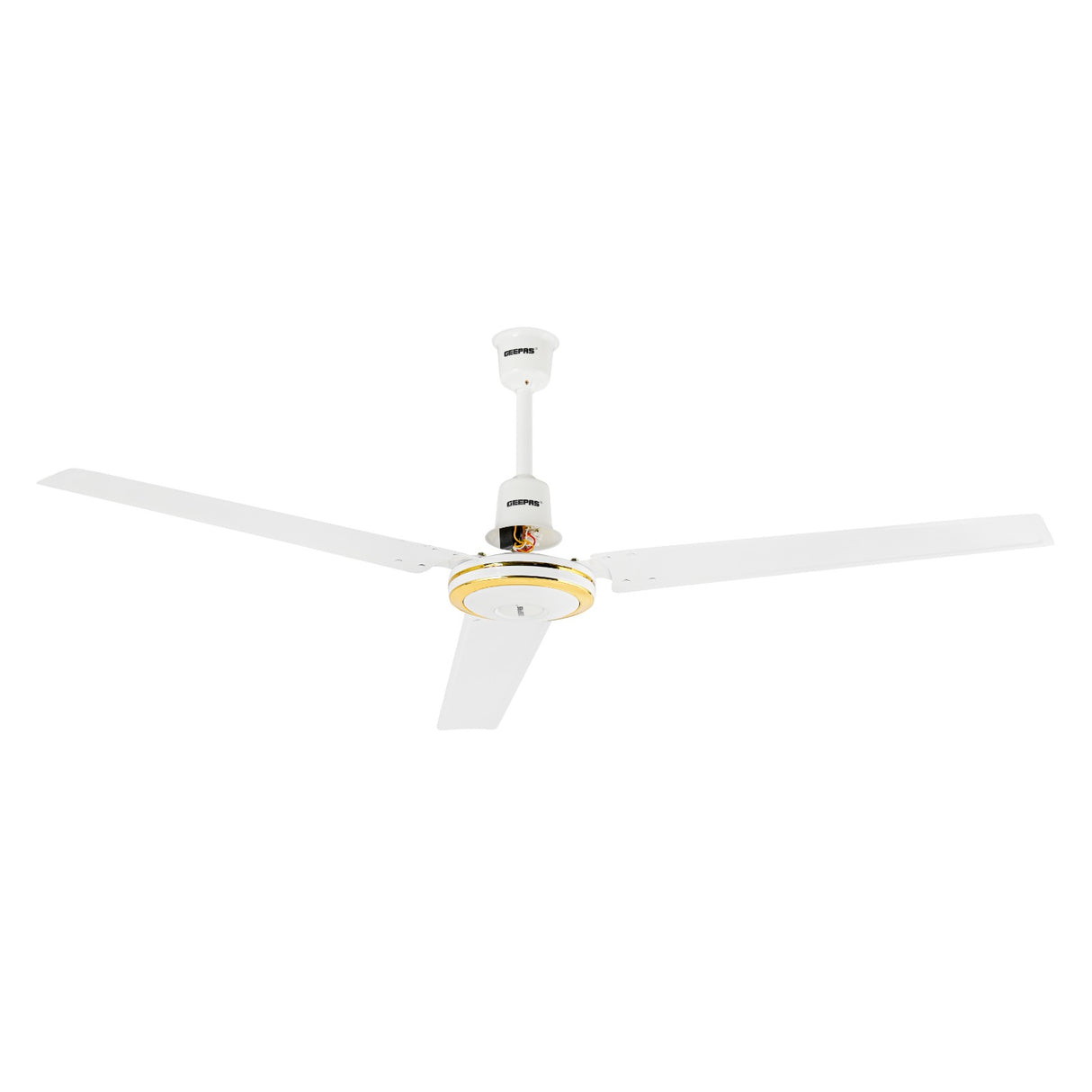 Geepas GF9428 56 Inch Ceiling Fan | 3 Speed Control| Rust Resistant Blades| Energy Efficient Motor| High Air Delivery for Maximum Cooling| Perfect for Home & Office Use
