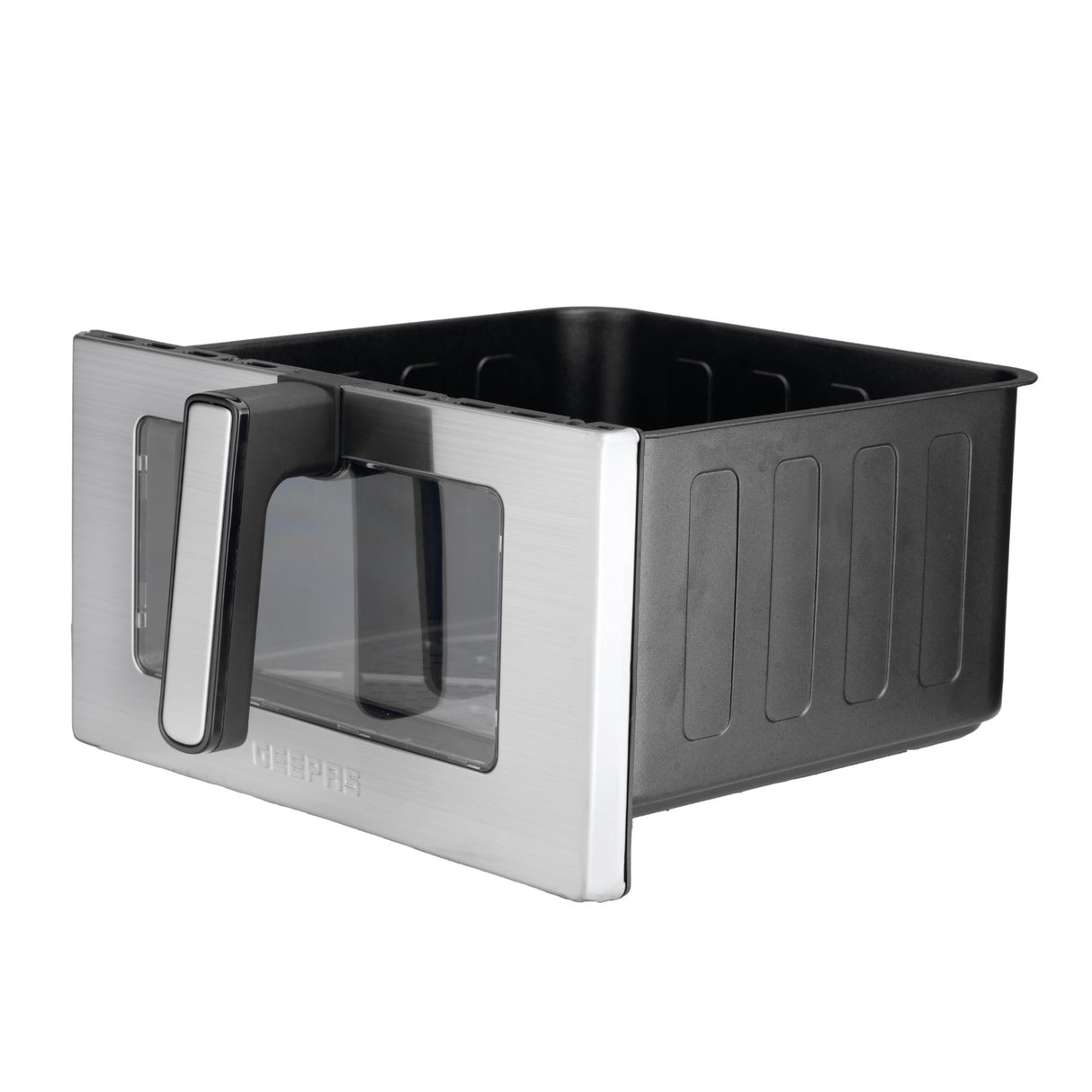 Geepas GAF37546 10L Digital Double Heating Air Fryer | Advanced Vortex Rapid Air Technology |10 Preset Cooking Modes |Touchscreen Display|60-Min Timer & Oil-Free  Cooking