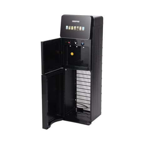 Geepas GWD17043 Digital Bottom Loading Water Dispenser | Touch Display |  Hot & Cold Water| Stainless Steel Tank | 6 Preset Temperature | Child Safety Lock | Energy Use