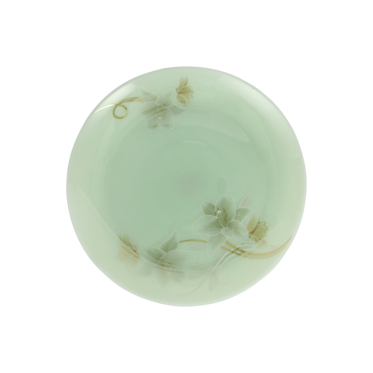 Royalford RF12945 Crystaluxe Luxury Opal Dinner Set 33-Piece | Elegant Floral Design|  Lightweight Dinnerware for Everyday Family Meals and Special Occasion Dining