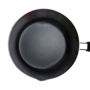 Royalford RF2010-MP14 Aluminium Milk Pan 14cm | Non-Stick PFOA Free Saucepan | Heavy-Duty Heat Resistant Handle |  Even Heat Distribution | Perfect for Daily Cooking Use