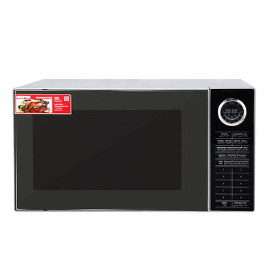 Geepas GMO2706CB 30L Convection Microwave Oven – Grill, Digital Display, 1400W