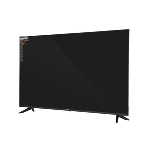 Geepas GLED5508SFHD 55-Inch Ultra HD Smart LED TV | 4K UHD Resolution| Frameless Android Design| HDMI & USB Connectivity| HQ Sound| Full Color Optimizer | Slim LED
