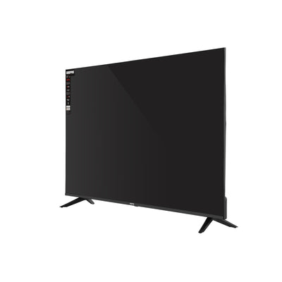 Geepas GLED5509SVUHD 55 Inch Ultra HD Smart LED TV | 4K UHD Display| webOS Hub| Frameless Design| HDMI, USB, HDR, HQ Sound| Smart Apps| Slim Design| 2x8W Audio Output